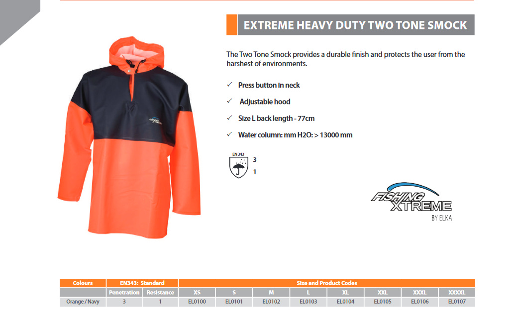 Elka Fishing Xtreme Smock (177102) - Image 2
