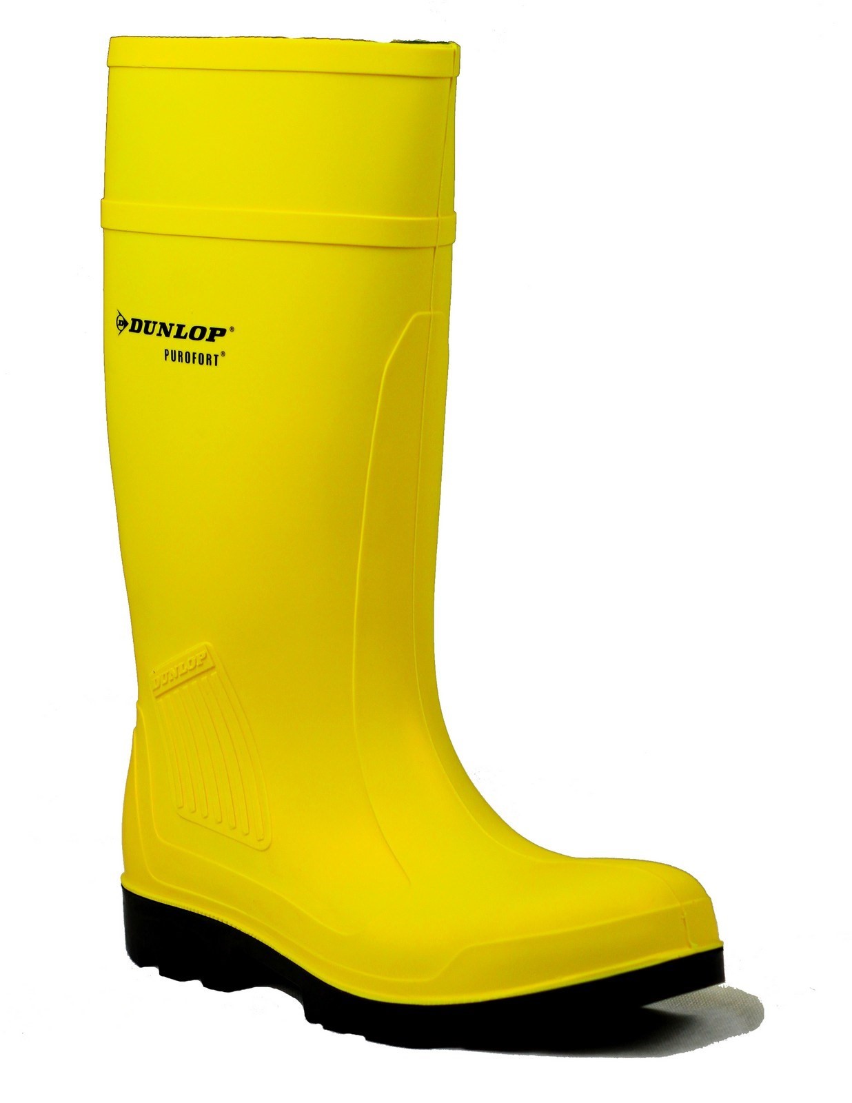 Dunlop Purofort Full Safety Wellies Wellington Work Boots Green Waterproof 4-13 