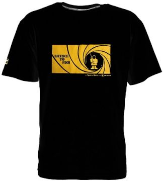 Licence To Fish T Shirt